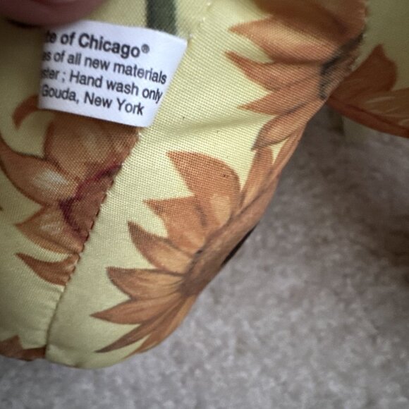 Van Gogh Sunflower Stuffed Teddy Bear - The Art Institute Of Chicago 11 Inches - Picture 9 of 10